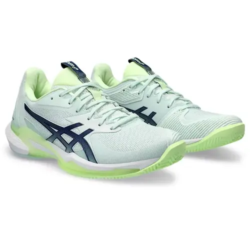 Asics Solution Speed  FF 3 Tennisschoenen Dames Wit Geel