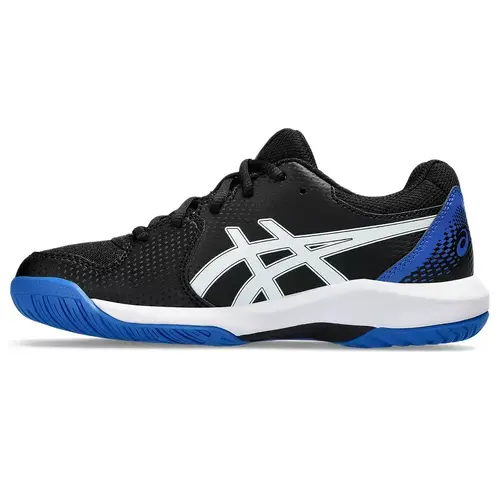 Asics Gel-Dedicate 8 Junior Tennisschoenen Zwart Blauw