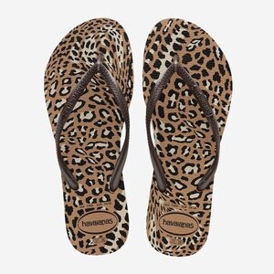 Havaianas Slim Animals Rose Gold