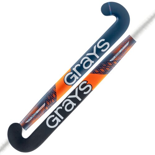 Grays GTI 3000 Jumbow Blauw Oranje Indoor Hockeystick