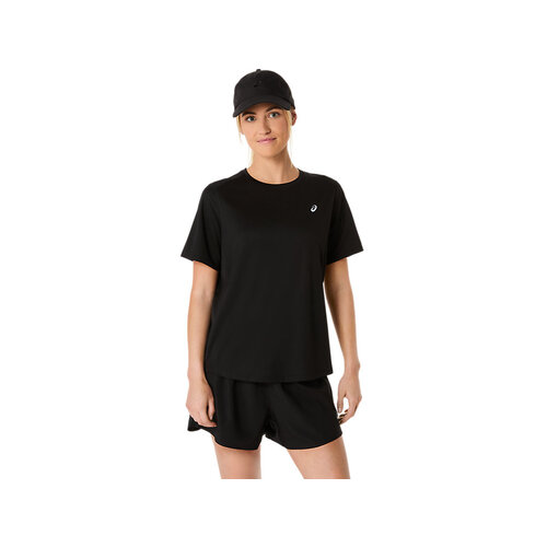 Asics Core Shortsleeve Top Zwart Dames Asics Core Shortsleeve Top Zwart Dames