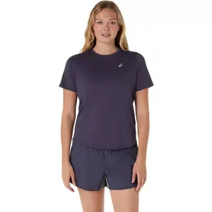 Asics Core Shortsleeve Top Blauw Dames