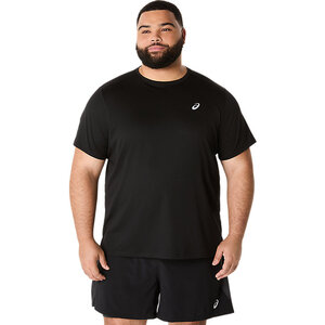 Asics Core Shortsleeve Top Heren Zwart Asics Core Shortsleeve Top Heren Zwart