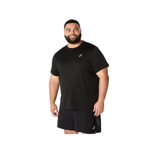 Asics Core Shortsleeve Top Heren Zwart Asics Core Shortsleeve Top Heren Zwart