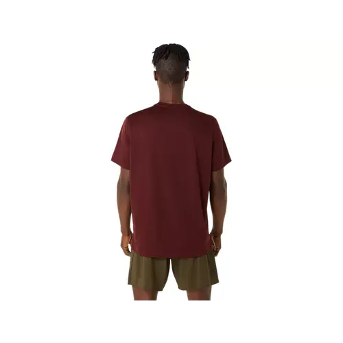 Asics Core Shortsleeve Top Heren Rood