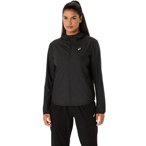 Asics Core Hardlooopjacket Dames Zwart Asics Core Hardlooopjacket Dames Zwart