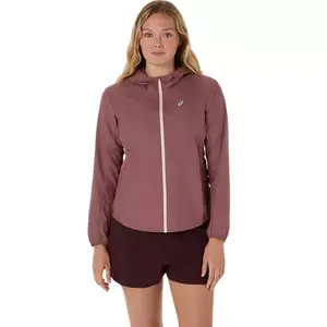 Asics Core Hardlooopjacket Dames Rood Asics Core Hardlooopjacket Dames Rood