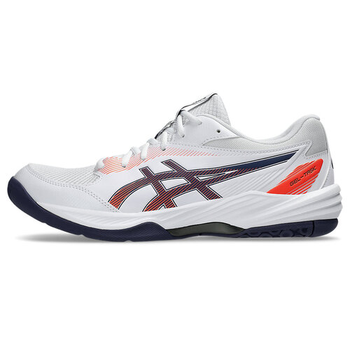 Asics Gel-Task 4 Zaalschoenen Blauw Wit