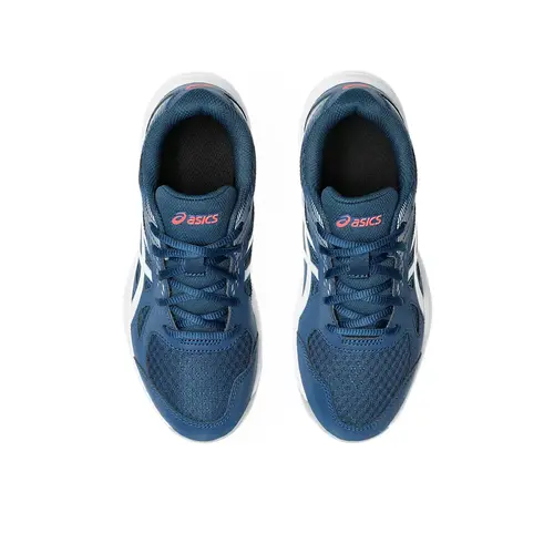Asics Upcourt 6 Junior Zaalschoenen Blauw