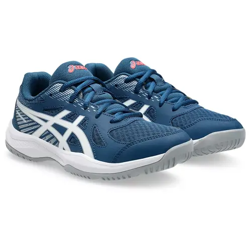 Asics Upcourt 6 Junior Zaalschoenen Blauw