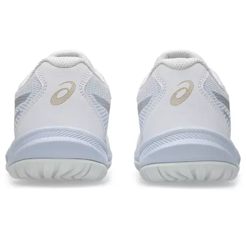 Asics Upcourt 6 Junior Zaalschoenen Wit Goud