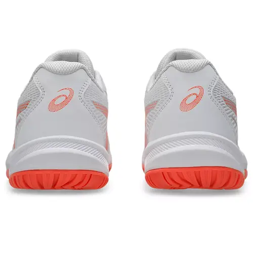 Asics Upcourt 6 Dames Zaalschoenen Wit Oranje