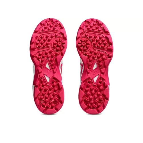 Asics Gel-Peake 3 Hockeyschoenen Junior Wit Roze