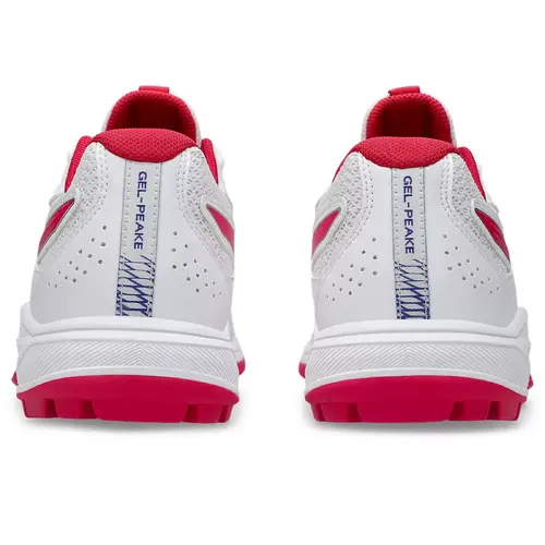 Asics Gel-Peake 3 Hockeyschoenen Junior Wit Roze