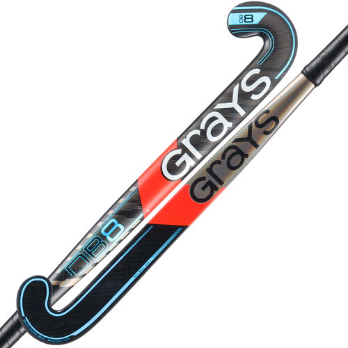 Grays DB8 Dynabow Zwart Blauw Hockeystick