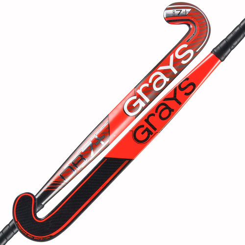 Grays DB7+ Dynabow Zwart Oranje Hockeystick