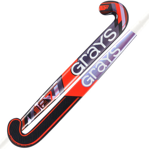 Grays JB7 Jumbow Paars Oranje Hockeystick