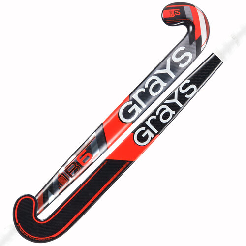 Grays JB6 Jumbow Zwart Oranje Hockeystick