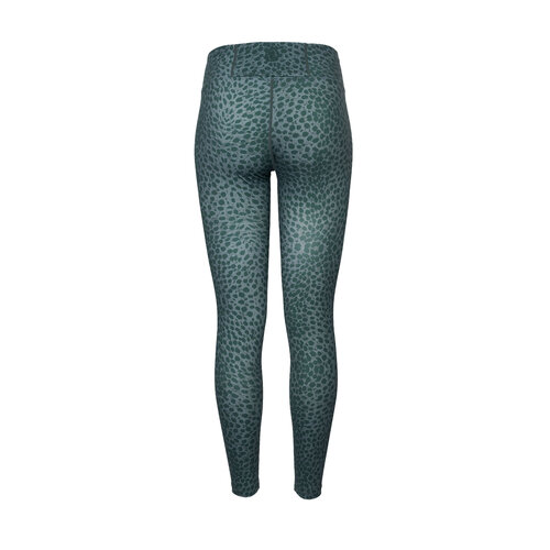 Indian Maharadja Women Leopard Tight - Donkergroen Indian Maharadja Women Leopard Tight - Donkergroen