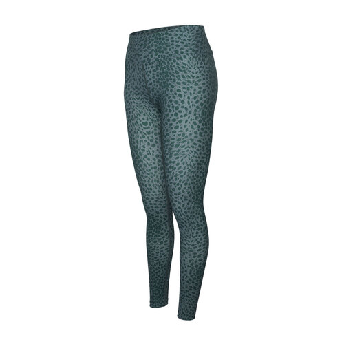 Indian Maharadja Women Leopard Tight - Donkergroen Indian Maharadja Women Leopard Tight - Donkergroen