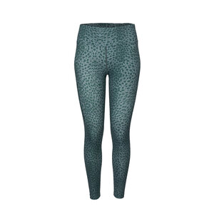 Indian Maharadja Women Leopard Tight - Donkergroen Indian Maharadja Women Leopard Tight - Donkergroen