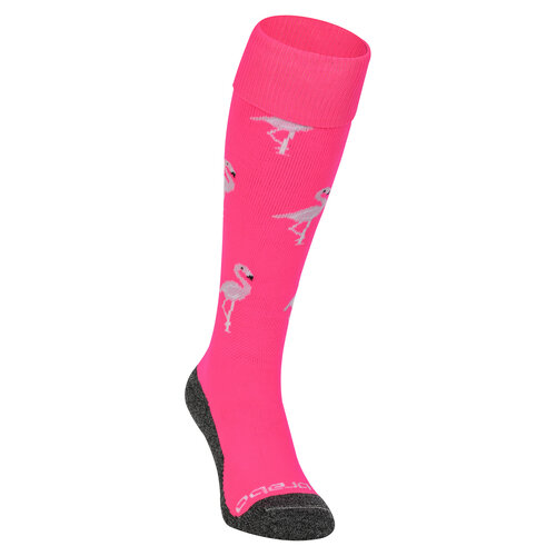 Brabo Socks Flamingo Neon Pink Brabo Socks Flamingo Neon Pink
