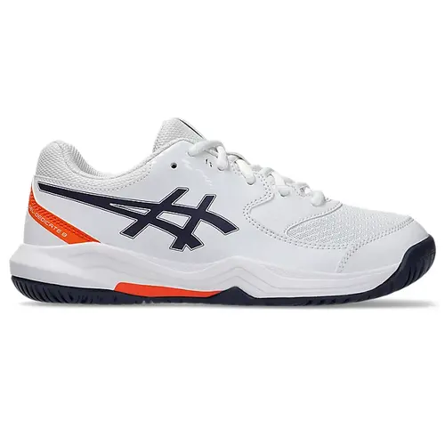 Asics Gel-Dedicate 8 Gs - Wit/Grijs - Tennisschoenen - Kinderen