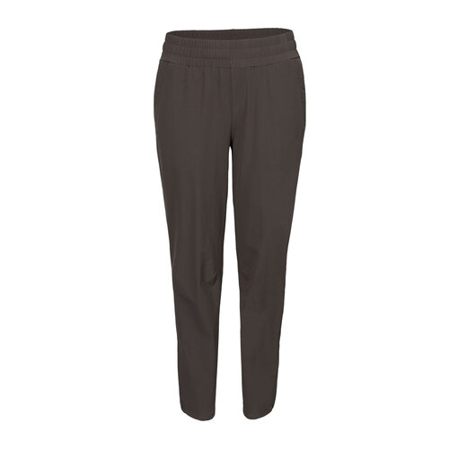 Indian Maharadja Women Plyo Flex Pant Regular Fit - Black Olive
