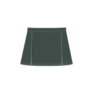 Indian Maharadja Women Pique Skirt - Hunter Green