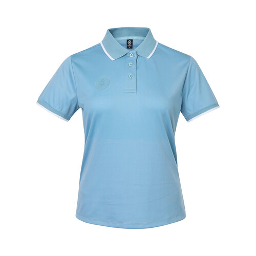 Indian Maharadja Women Pique Polo - Serene Blue