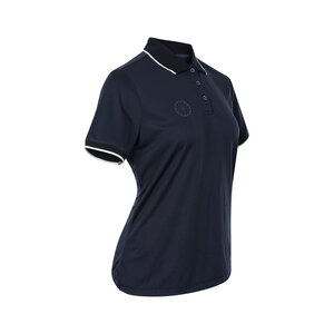 Indian Maharadja Women Pique Polo - Night Blue