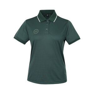 Indian Maharadja Women Pique Polo - Hunter Green