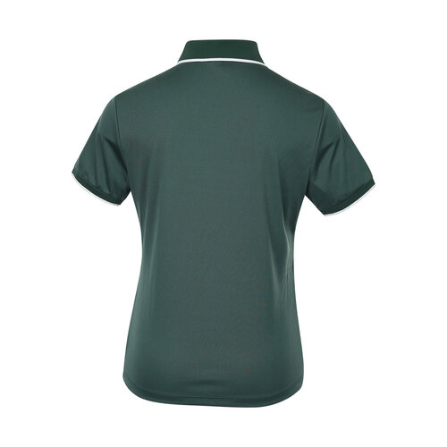 Indian Maharadja Women Pique Polo - Hunter Green