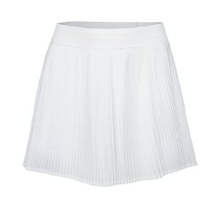 Indian Maharadja Women Fine Pleated Skirt - White