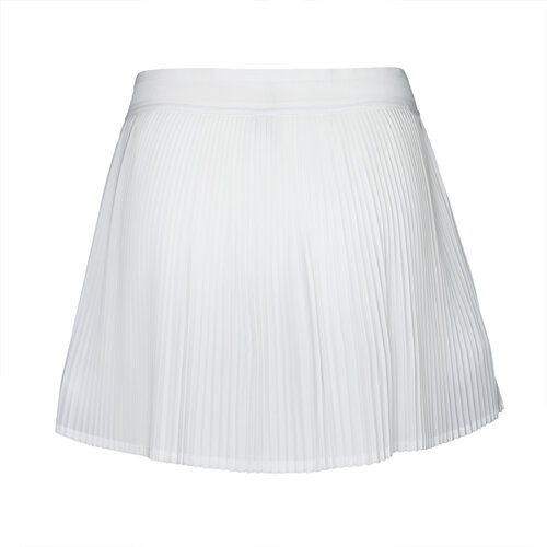 Indian Maharadja Women Fine Pleated Skirt - White