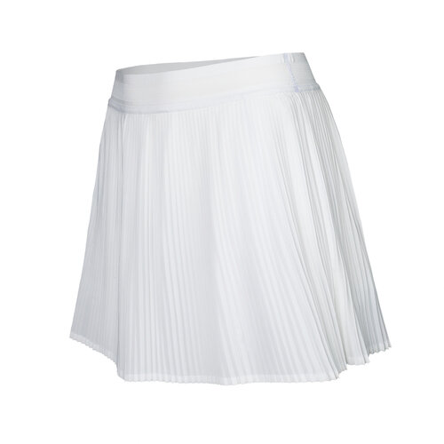 Indian Maharadja Women Fine Pleated Skirt - White