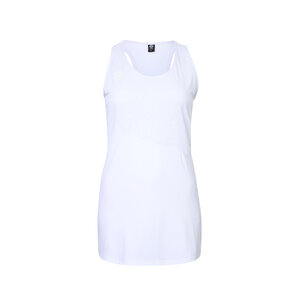 Indian Maharadja Women 2 Piece Jacquard Dress - Bright White