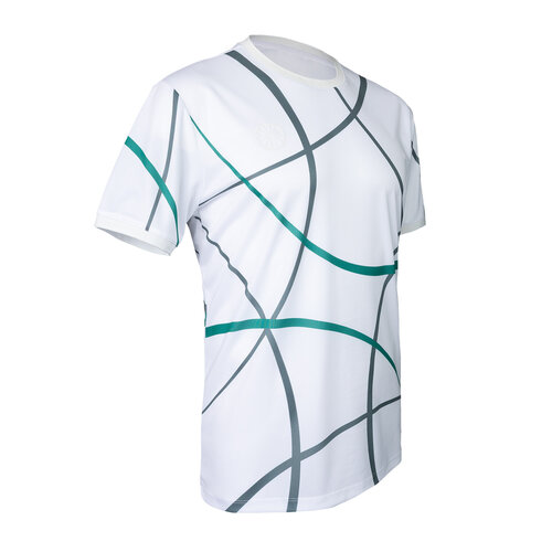 Indian Maharadja Men Pique Smash Tee - Lush Green Print