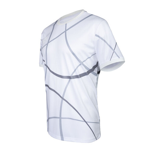 Indian Maharadja Men Pique Smash Tee - Grey Print