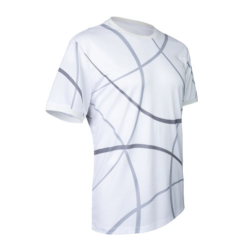 Indian Maharadja Men Pique Smash Tee - Grey Print