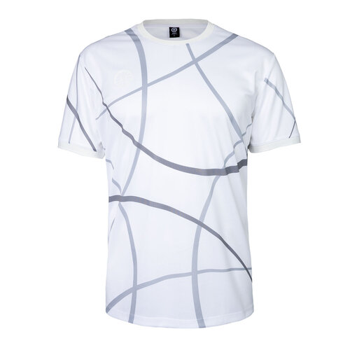 Indian Maharadja Men Pique Smash Tee - Grey Print