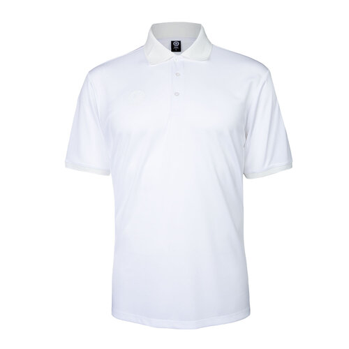 Indian Maharadja Men Pique Polo - White Indian Maharadja Men Pique Polo - White