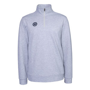 Indian Maharadja Men Half Zip Sweater - Lichtgrijs