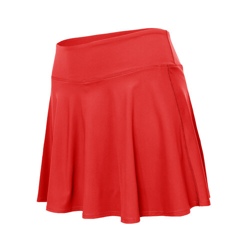 Indian Maharadja Girls Flowing Skirt - Ruby Red