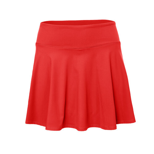 Indian Maharadja Girls Flowing Skirt - Ruby Red