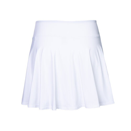 Indian Maharadja Girls Flowing Skirt - Bright White