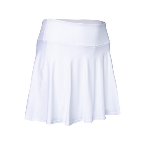 Indian Maharadja Girls Flowing Skirt - Bright White