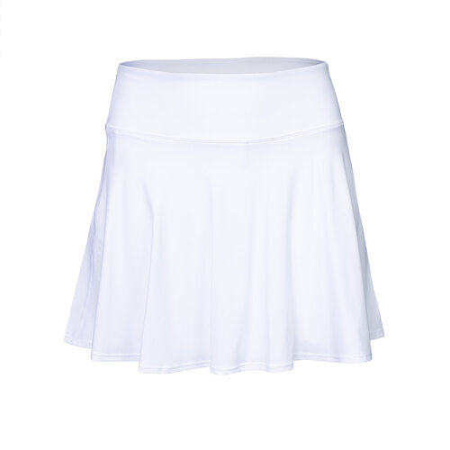 Indian Maharadja Girls Flowing Skirt - Bright White