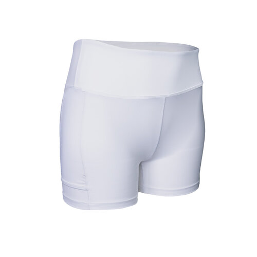 Indian Maharadja Girls Flowing Skirt - Bright White