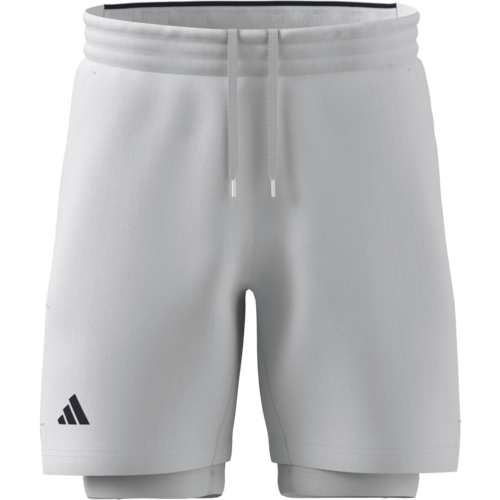 Adidas Shorts 2In1 - Wit - Heren